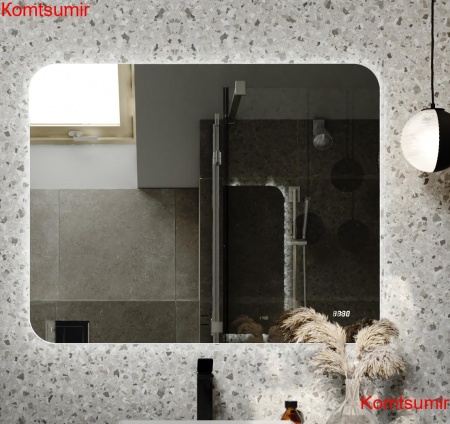 Зеркало Ego 100 с подсветкой и часами