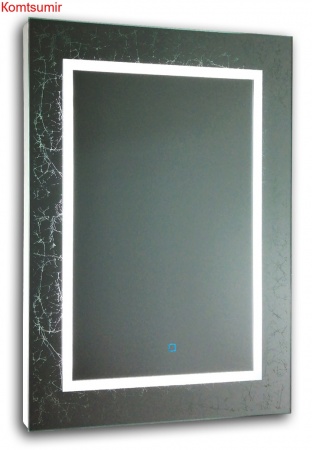 AZARIO зеркало Данте 600*800- 4 сенсор выкл+часы
