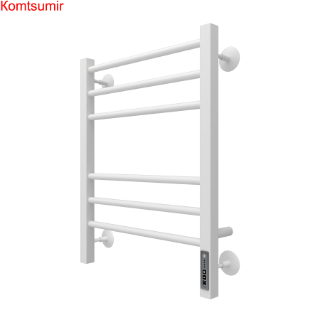 Сицилия П6 450х600 электро КС 9003 матовый  ( new встроен диммер) Полотенцесушитель TERMINUS