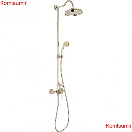 Душевая система Jacob Delafon Cleo 1889 золото глянцевое (E24311-BGG)