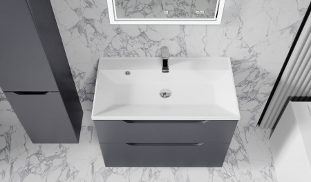 Тумба Wector 100 подвесная, антрацит