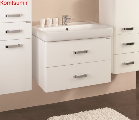 Тумба под раковину AQUATON Америна 80, белая (1A137701AM010)