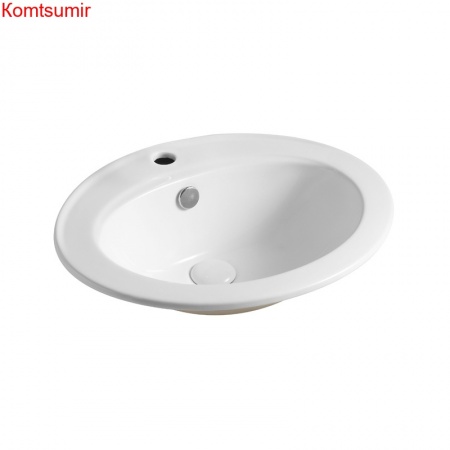 Раковина Trend встраеваемая, белая (AZ-T808)