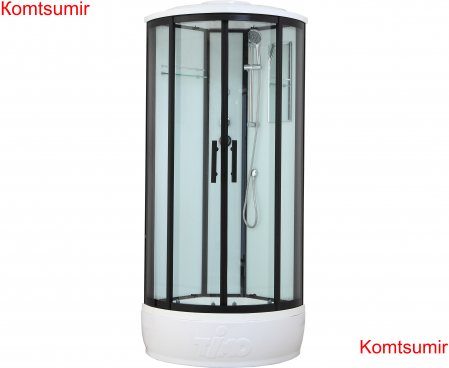 Timo Standart T-6680 Black душевая кабина (80*80*220), шт