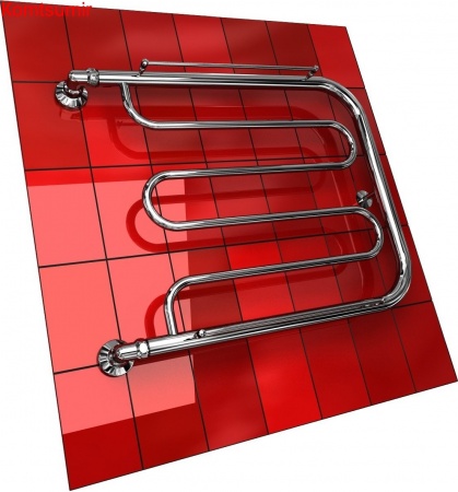 Полотенцесушитель водяной Двин D 60/70 1" - 1/2" с полкой