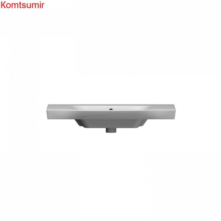 M80WCC0802WG Like, Раковина мебельная, керамическая, 80 см, встроенная, цвет: белый, глянец