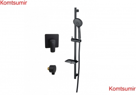 AQ1076MB ВЕГА Set 3 в 1 (AQ1066MB+AQ2454MB+AQ2011MB), матовый черный