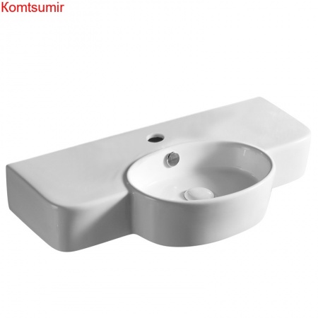 Раковина Azario 70,5х36х12 накладная, белый матовый (AZ-4360T)