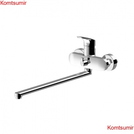 AM.PM F8090016 Like, смеситель д/ванны/душа, излив 350 мм, хром, шт