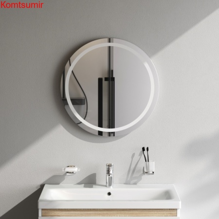 M85AMOX0601WG Универсальное зеркало с контурной LED-подсветкой, ИК- сенсором, круглое, 60 см