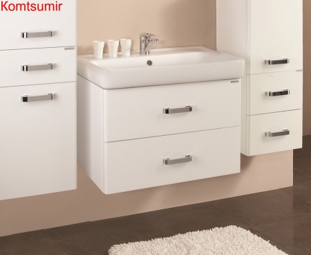 Тумба под раковину AQUATON Америна 70, белая (1A137601AM010)