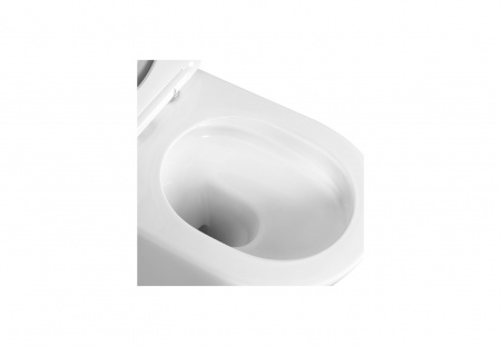 Унитаз подвесной безободковый AQUATEK ОБЕРОН AQ1363W-00 533*360*344 мм, горизонтальный выпуск, тонкое сиденье с механизмом плавного закрывания, крепеж Унитаз подвесной безободковый AQUATEK ОБЕРОН AQ1363W-00 533*360*344 мм, горизонтальный выпуск, тонкое сиденье с механизмом плавного закрывания, крепеж