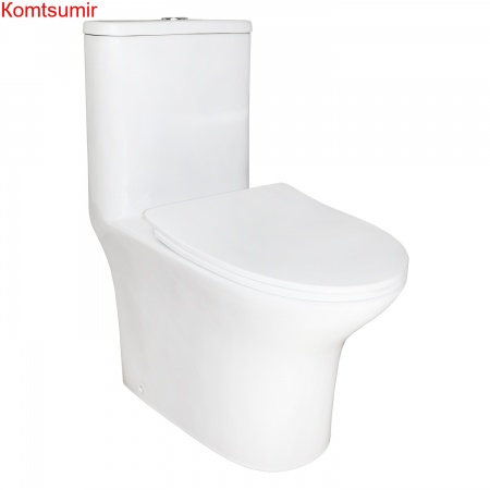 Унитаз-моноблок с функцией биде AZARIO Sente 375х665х785 напольный, безободковый, горизонтальный слив, сиденье дюропласт микролифт (AZ-8614B) Унитаз-моноблок с функцией биде AZARIO Sente 375х665х785 напольный, безободковый, горизонтальный слив, сиденье дюропласт микролифт (AZ-8614B)