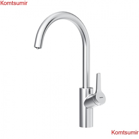 Damixa 310721400  Eclipce смеситель для кухни, с фильтрацией C - излив, никель