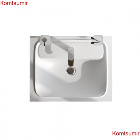 M8FWPC0600WM Func, Раковина мебельная, литьевой мрамор, 60 см, цвет белый матовый