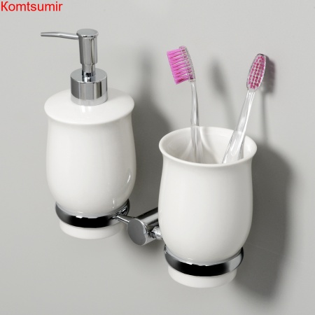 WasserKRAFT K-24289 Держатель стакана и дозатора