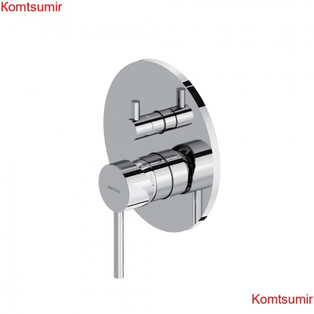 Damixa 367100000 Scandinavian Pure, встраиваемый смеситель для ванной - душа, хром