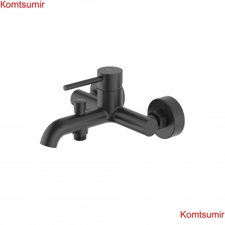 Смеситель для ванны AQUATEK, матовый черный AQ1340MB ЕВРОПА