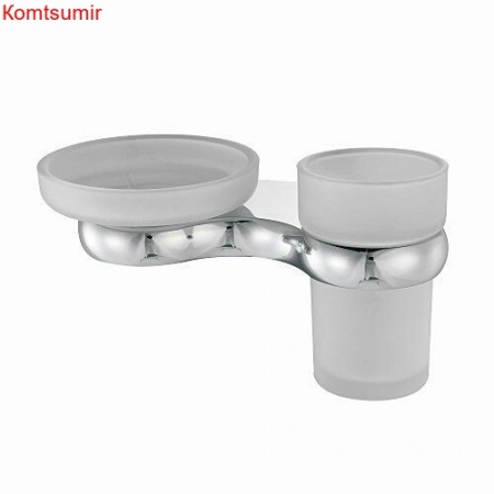 WasserKRAFT Berkel K-6826 Держатель стакана и мыльницы