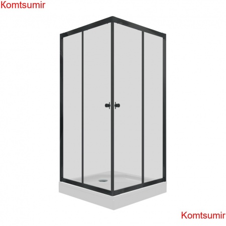 Душевое Ограждение Triton Вента-Блэк 100*100