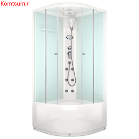 Душевая кабина Domani-Spa Delight 99high (90*90) c гидромассажем