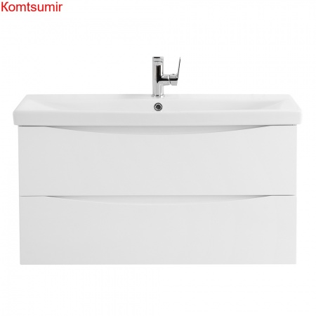 База под раковину подвесная BelBagno MARINO-CER-1000-2C-SO-BL-P Bianco Lucido