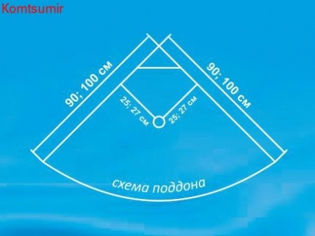 Душевая кабина 80х80х215 Водный Мир ВМ-820-80