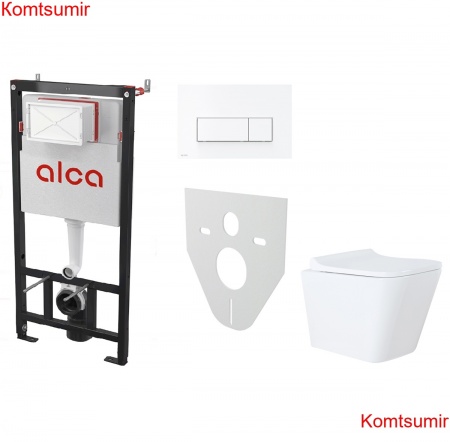Сет инсталляция Alсa AM101/1120-4:1 RU M570-0001 + унитаз Teramo AZ-0052 с сиденьем микролифт Сет инсталляция Alсa AM101/1120-4:1 RU M570-0001 + унитаз Teramo AZ-0052 с сиденьем микролифт