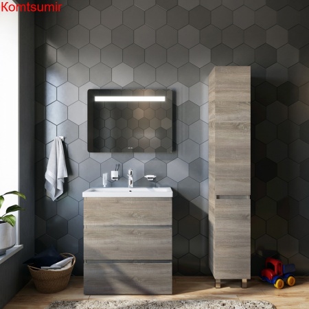 M91CSR0306OF GEM S, шкаф-колонна, напольный, правый, 30 см, светлый дуб