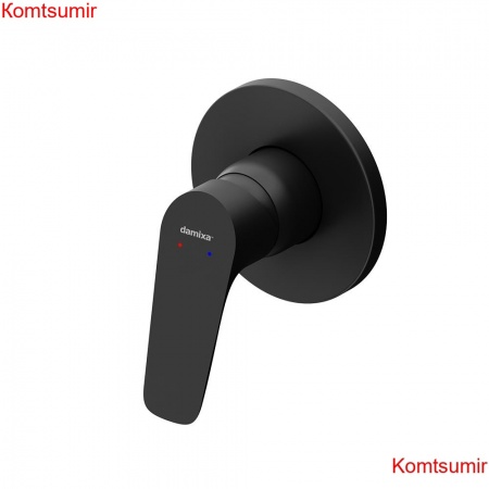 Damixa 777500300 Jupiter, смеситель монтируемый в стену (черный) Damixa 777500300 Jupiter, смеситель монтируемый в стену (черный)