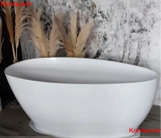 Ванна из искусственного камня Сastone Адель 159x70