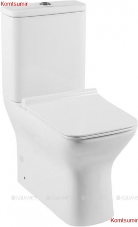Унитаз напольный Aquanet Rimless Cube-C CL-12248B