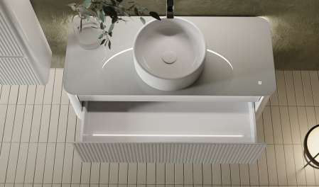 Тумба Lumino 120 подвесная Белая