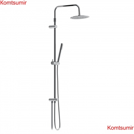 Damixa 936000000 Scandinavian Pure душ.система: верх.душ 250 мм, ручн.душ 1 ф-ция, штанга 1050-1450, хром