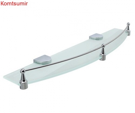 WasserKRAFT Kammel K-8344 (ранее К-8324) Полка стеклянная с бортиком