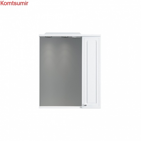 M41MPR0601WG Palace One, зеркало, частично зеркальный шкаф, правый, 60 см, с подсветкой, белый M41MPR0601WG Palace One, зеркало, частично зеркальный шкаф, правый, 60 см, с подсветкой, белый