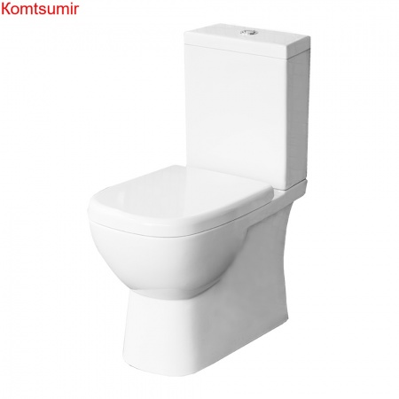 Унитаз-компакт SANITA LUXE Quadro с сиденьем плавное закрытие (QDRSLCC01151022)