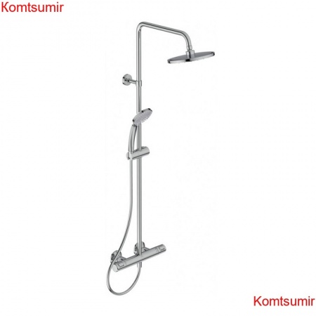 Душевая колонна Ideal Standard Ceratherm T25 в комплекте с термостатическим смесителем для душа (A7208AA)