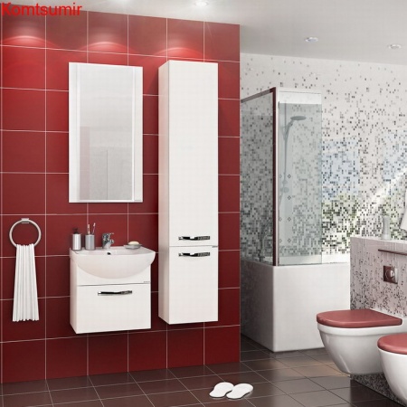 Зеркало AQUATON Ария 50 белое (1A140102AA010) Зеркало AQUATON Ария 50 белое (1A140102AA010)