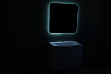 Зеркало Ego 100 с подсветкой и часами