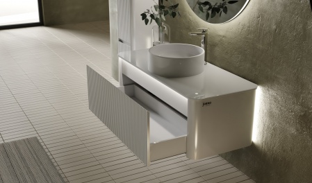 Тумба Lumino 120 подвесная Белая