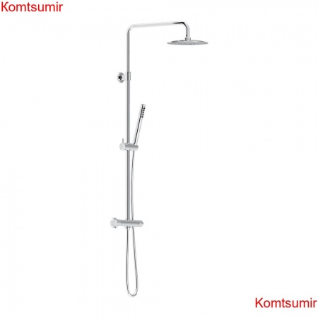 Damixa 936800000 Scandinavian Pure душевая система с душевым ТМС смесителем, хром