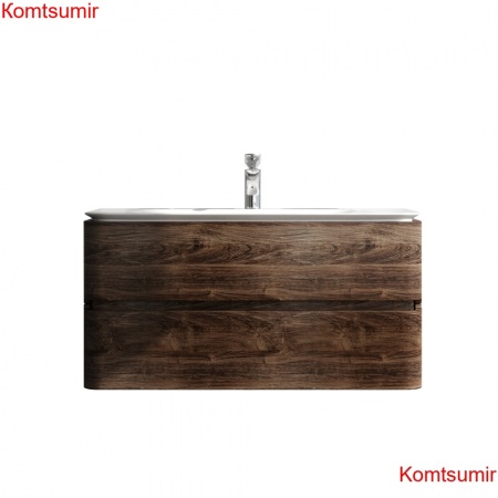 M30FHX1002NF Sensation, База под раковину, подвесная, 100 см, ящики, орех, текстурированная, шт