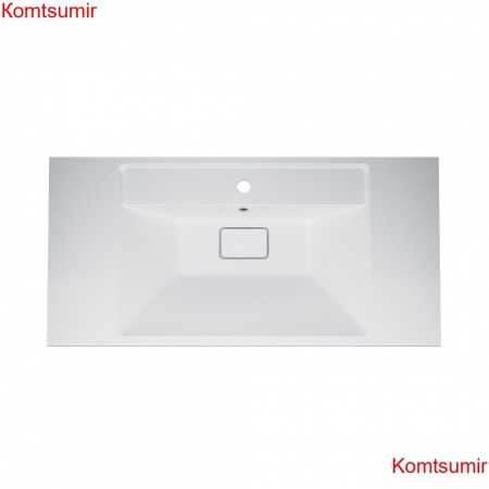 M50AWPX1001WG Inspire V2.0, раковина мебельная , искусственный мрамор, со сливом-переливом, 100 см