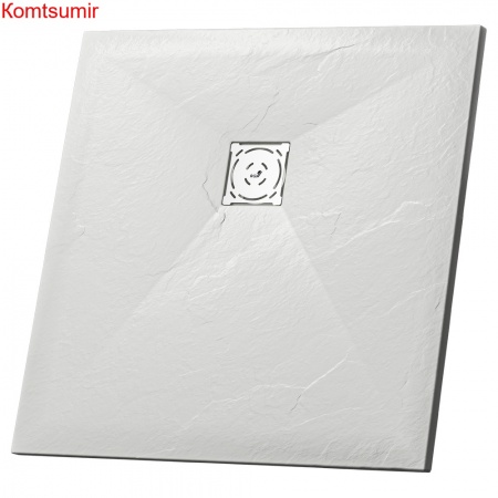 Душевой поддон квадратный RGW ST-W Белый 750x750