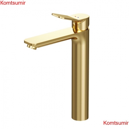 AM.PM F85A92099 X-Joy, смеситель д/умывальника высокий, золото