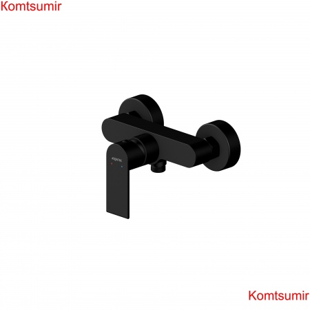 Смеситель для душа AQUATEK, матовый черный AQ1460MB ЛИРА