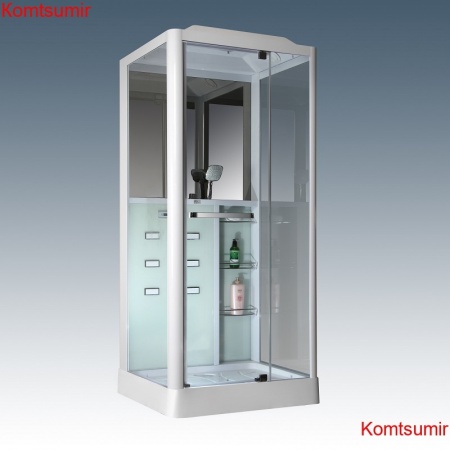 Душевая кабина Loranto Selak CS 126  L  90х100х215 см белая