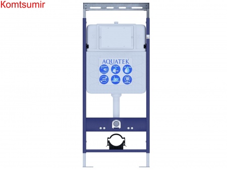 Инсталляция для подвесного унитаза Aquatek Easy Fix 50 INS-0000010, 1130*500*100 мм