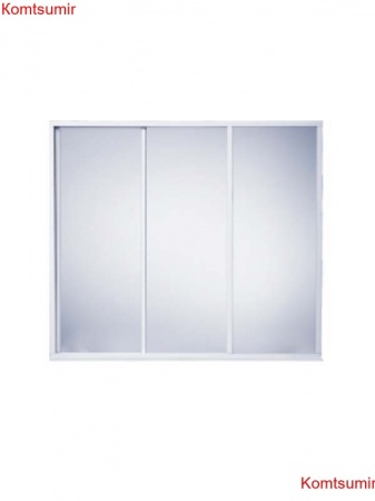 Шторка BAS "АХИН" 1,7м (грейп стекло) 3 створки